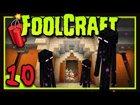 Foolcraft 3: Super Enderman Farm!  (Minecraft Modded Survival Ep 10)