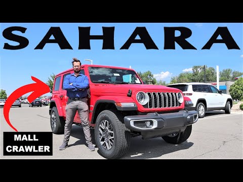 2024 Jeep Wrangler Sahara: A Jeep For Mall Crawlers