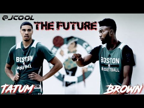 Jaylen Brown X Jayson Tatum - rockstar  "The Future Mix"   l  Top Dunks