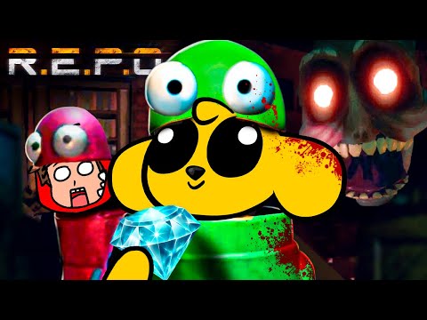 BUSCANDO TESOROS en R.E.P.O con NOOBS 😨💎 GAMEPLAY DE TERROR 🔴EN DIRECTO