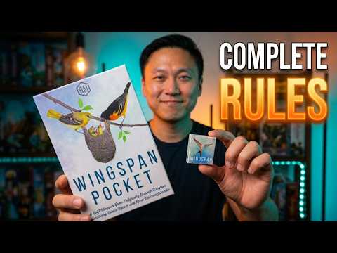 Wingspan SHRUNK: How to Play Wingspan Pocket (Complete Rules Guide)