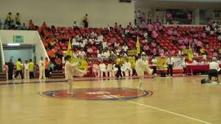 全運會女選手表演64式第二段