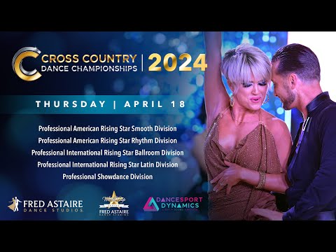 2024 CCDC Fred Astaire Ballroom Dance Competition: Professional Rising Star Events & Pro Show Dance