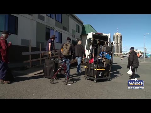 Hotels functioning as homeless shelters set to close in Anchorage