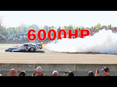 Jet Car 6000HP - Northrop F-5 Tiger Engine 6 Second 1/4 Mile