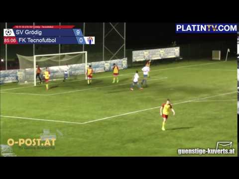 19.11.16 U16 SV Grödig - Tecnofutbol  - 10:0  (1. Halbzeit / 85:08) am 19.11.2016 17:41