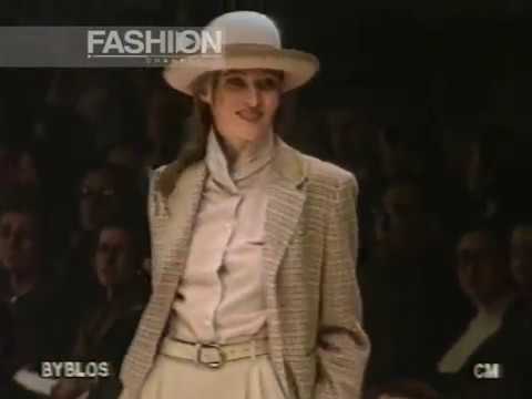 "Byblos" Autumn Winter 1990 1991 pret a porter women by Canale Moda