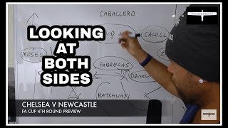 Tactics board | Chelsea v Newcastle United | FA Cup preview