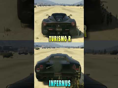 GTA 5 Infernus VS Turismo R (Which is best)  || #gta5 || #shorts