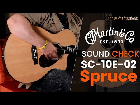 Sound Check Demo Video: Martin SC-10E-02 Spruce!