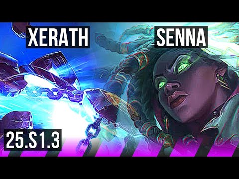 XERATH & Ezreal vs SENNA & Jhin (SUP) | KR Master | 25.S1.3