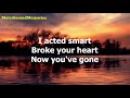 Gone by Ferlin Husky - 1957 (with lyrics)