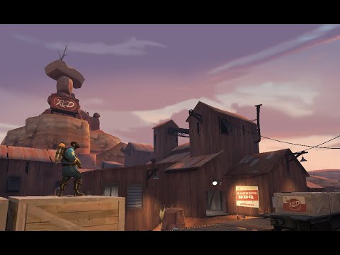 TF2 | Exploring Empty Worlds - cp_badlands