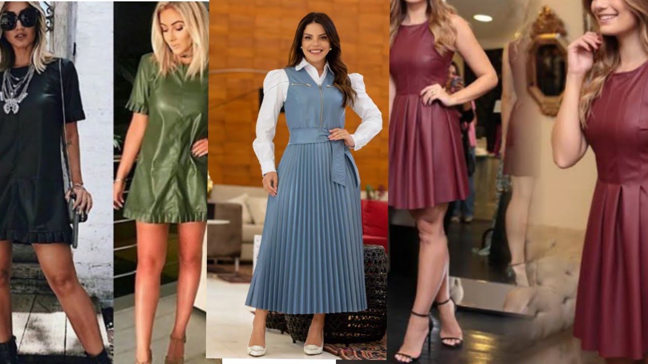 LOOKS VESTIDO DE COURO