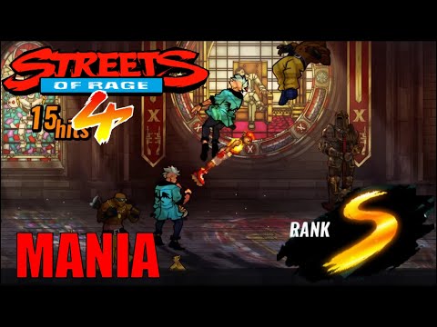 Streets of Rage 4 - Arcade Mania (Skate-SOR2) S Rank Score