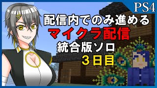 【配信】配信内でのみ進めるソロマイクラ　3日目【Vtuber】