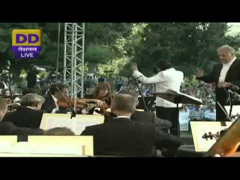 Kashmir Concert LIVE - Zubin Mehta and Abhay Sopori with German Orchestra