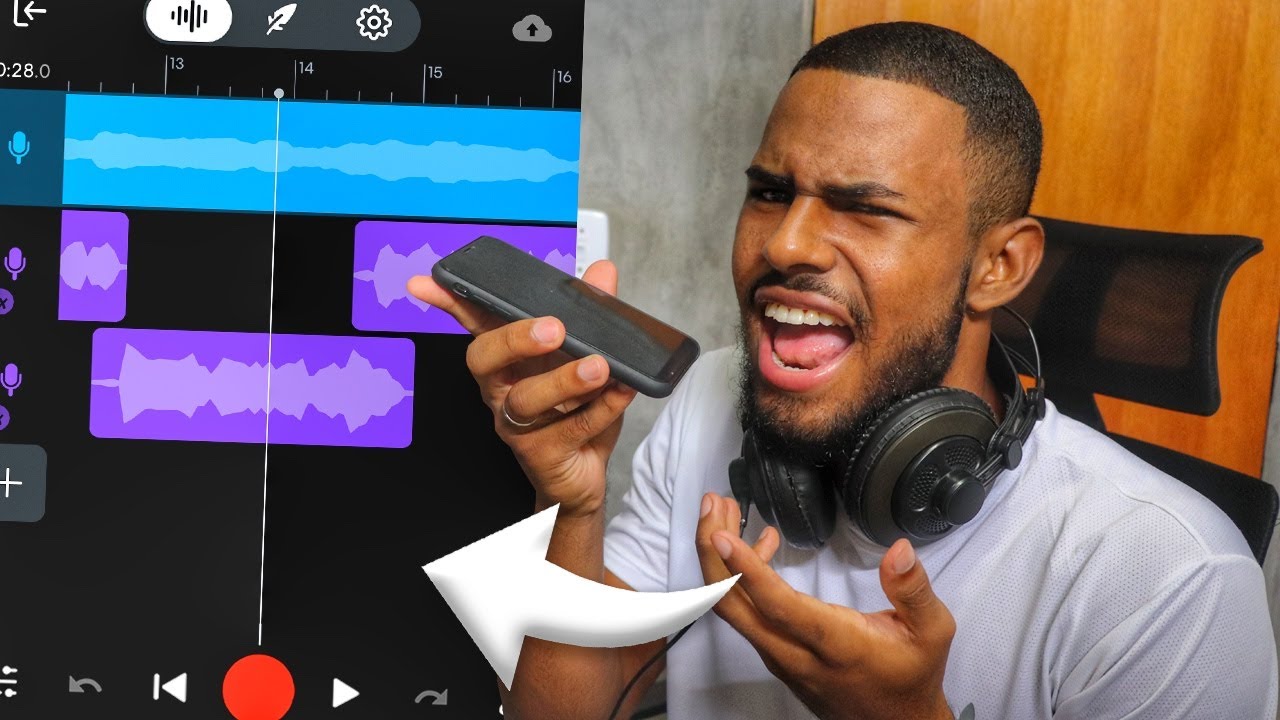 COMO FAZER UM TRAP DO ZERO PELO CELULAR COM AUTO TUNE!! *bandlab*