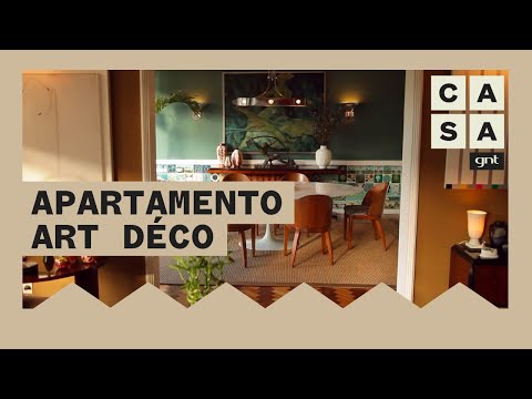 Tour por apartamento com estilo ART DÉCO no Rio de Janeiro | Casa Brasileira