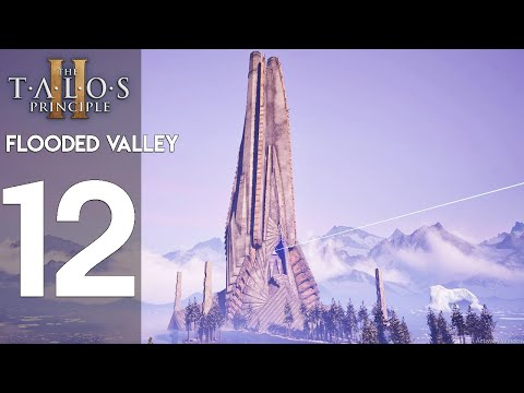 The Talos Principle 2 Platinum Trophy Gameplay Walkthrough Part 12 - Flooded Valley Puzzle