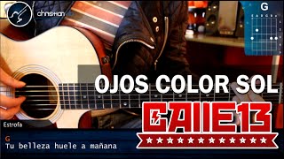 Cómo tocar &quot;Ojos Color Sol&quot; de Calle 13 Ft. Silvio Rodríguez - En guitarra (HD) - christianvib
