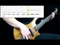 Van Halen - Runnin' With The Devil (Bass Cover) (Play Along Tabs In Video)