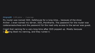 Reddit - Funny WiFi Names Used In College Houses