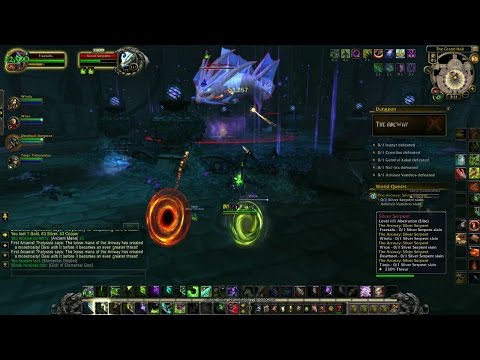 World of Warcraft The Arcway: Silver Serpent Dungeon Legion World Quest Guide