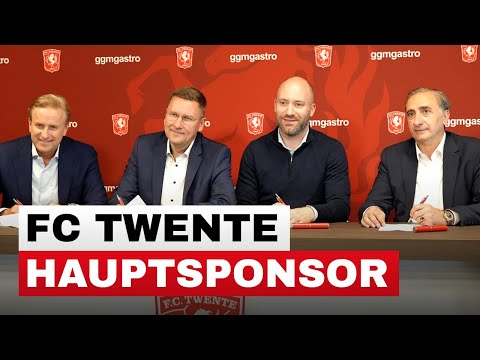 GGM Gastro ist jetzt offizieller Hauptsponsor des FC Twente! ❤️⚽