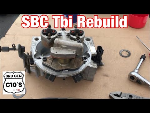 Rebuilding a TBI Throttle Body GM