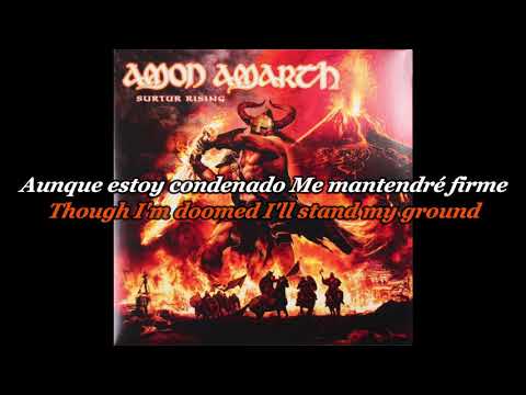 Amon Amarth - The Last Stand Of Frej  Sub Español and lyrics