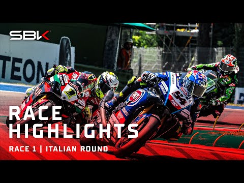 Die ganze epische Action aus Rennen 1 in Imola 🔥 | #ITAWorldSBK 🇮🇹