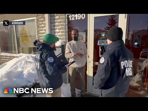DHS investigators going door-to-door at “suspected fraud sites” in Minneapolis