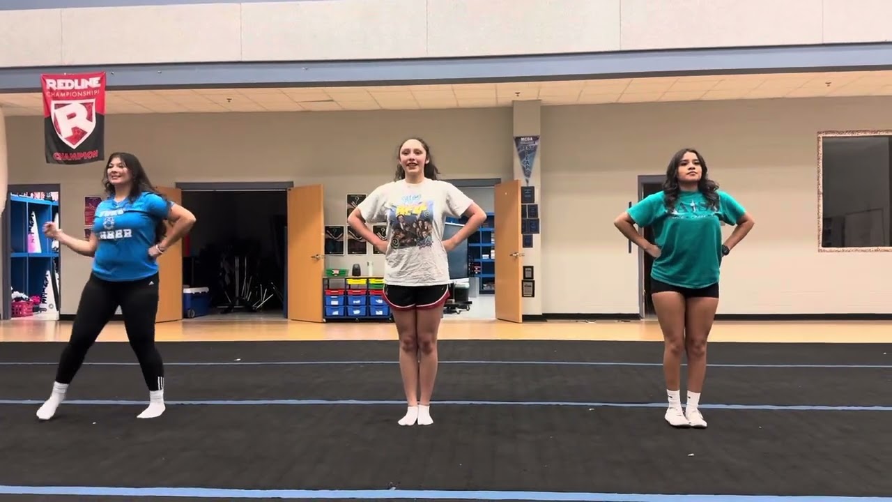 2024-2025 Lanier Cheer Tryout Dance with counts