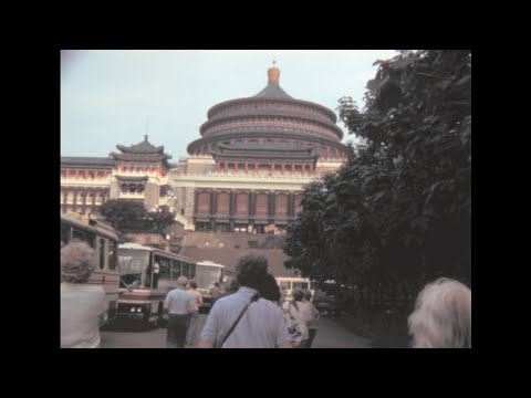 Chongqing 1987 archive footage