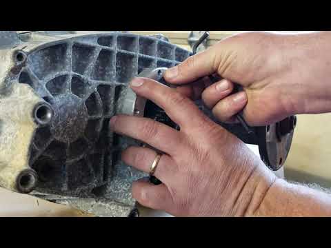 Borg Warner transfer case Electric to Manual shift conversion installation