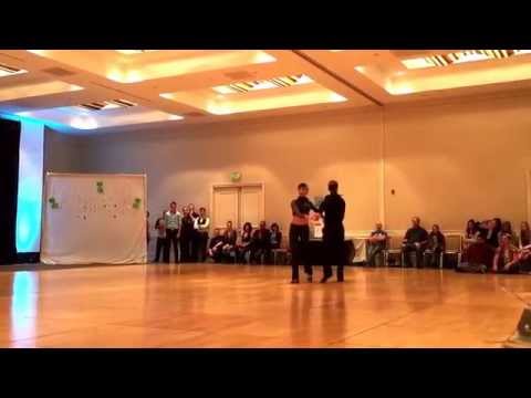 Mike Carringer and Eunice Wong rising star Swingtacular