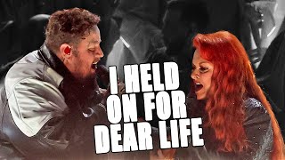 Yes, Jelly Roll Was Holding Wynonna Up at the 2023 CMA Awards — Here's Why