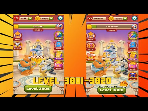 Toon Blast || Level 3801 - Level 3820
