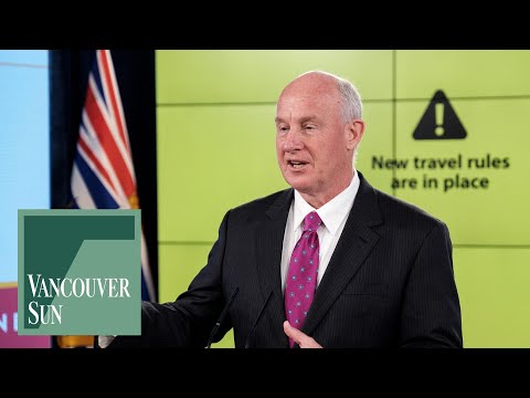 COVID 19 Province to restrict non essential travel Vancouver Sun