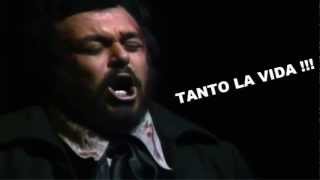 Pavarotti- E Lucevan Le Stelle (Subtitulada Español) HD