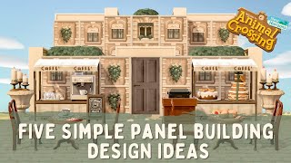 Five Simple Panel Building Ideas & How To Make Them! // Animal Crossing New Horizons