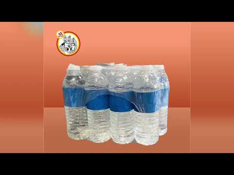 Mineral water bottle packaging film