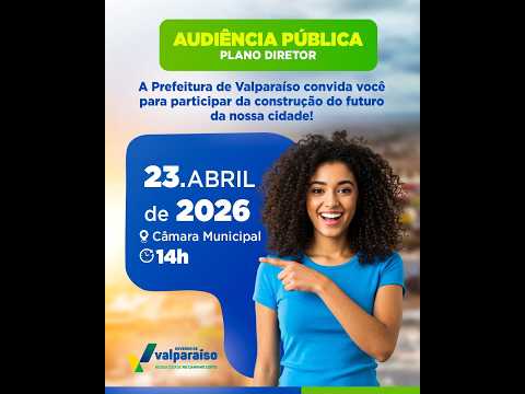 AUDIÊNCUA PÚBLICA - PLANO DIRETOR  23 DE ABRIL DE 2026