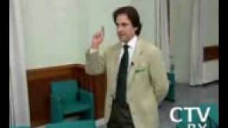 1/2 Reportage da Roma della TV Bielorussa CTV