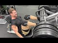 Limit Strength Leg Workout with warm up