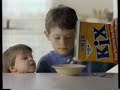 1988 KIX Cereal Kid Tested Mother Approved TV Commercial