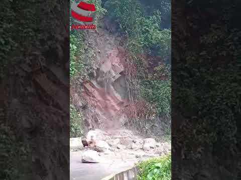 Paso restringido en la vía Cúcuta–Pamplona por caída de rocas