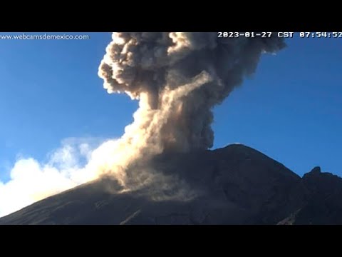 Volcán POPOCATÉPETL EN VIVO | Vista Tlamacas, Estado de México