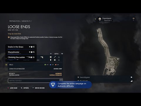 Sniper Elite 5 Easy way to Finish The Game on Authentic Difficulty in 6 Minutes (Best of the Best)